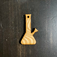 Load image into Gallery viewer, Wood Keychain – Beaker
